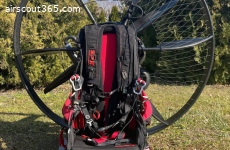 SCOUT Carbon demo paramotor L29 Delfin harness size: M/L